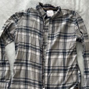 DF Denim & Flower Gray Plaid Men's Jacket Slim Fit